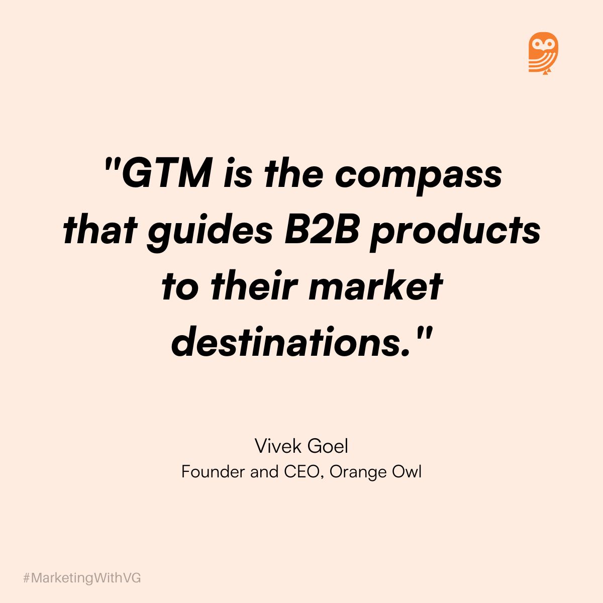 Quotes on B2B GTM by Vivek 