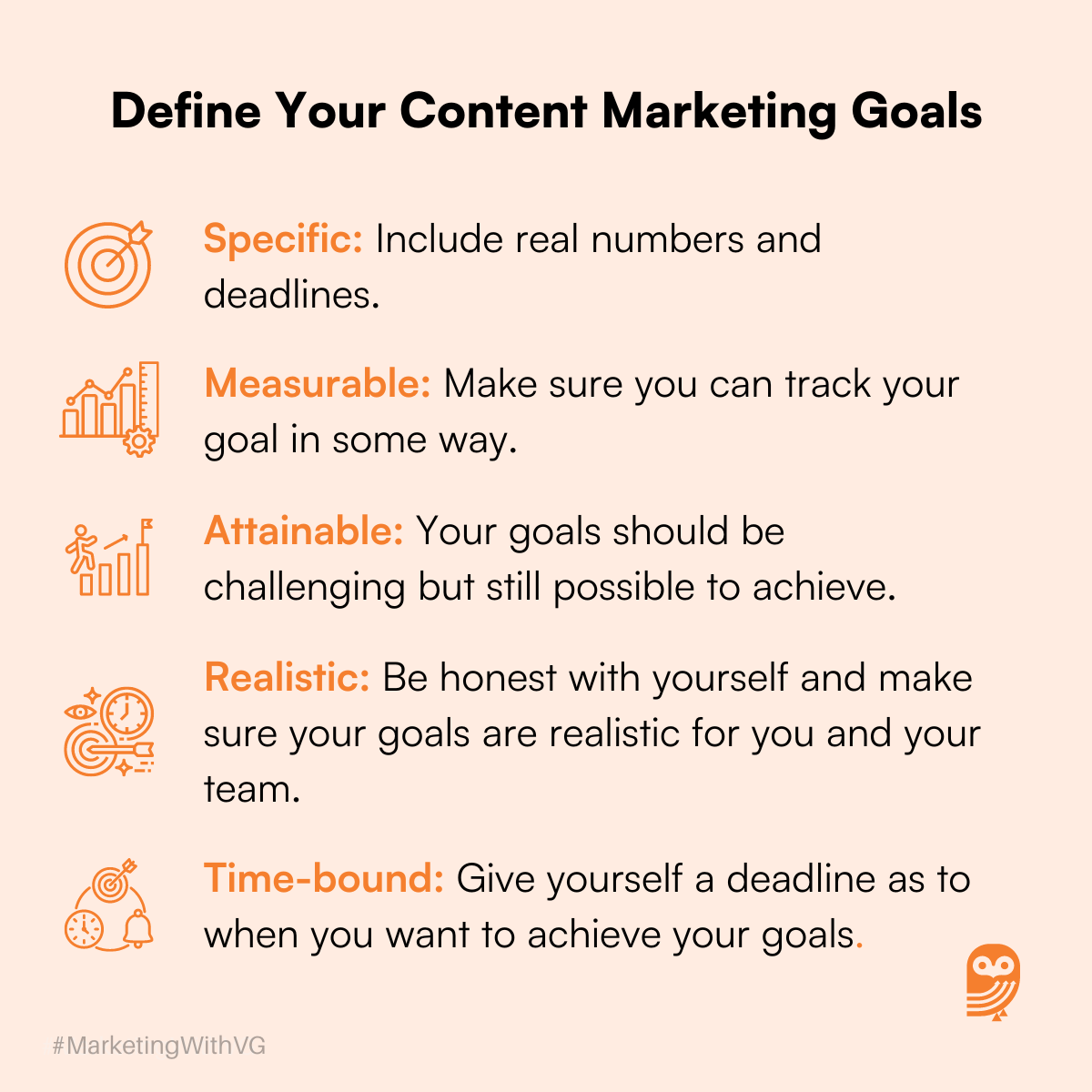 Define Your Content Marketing Goals