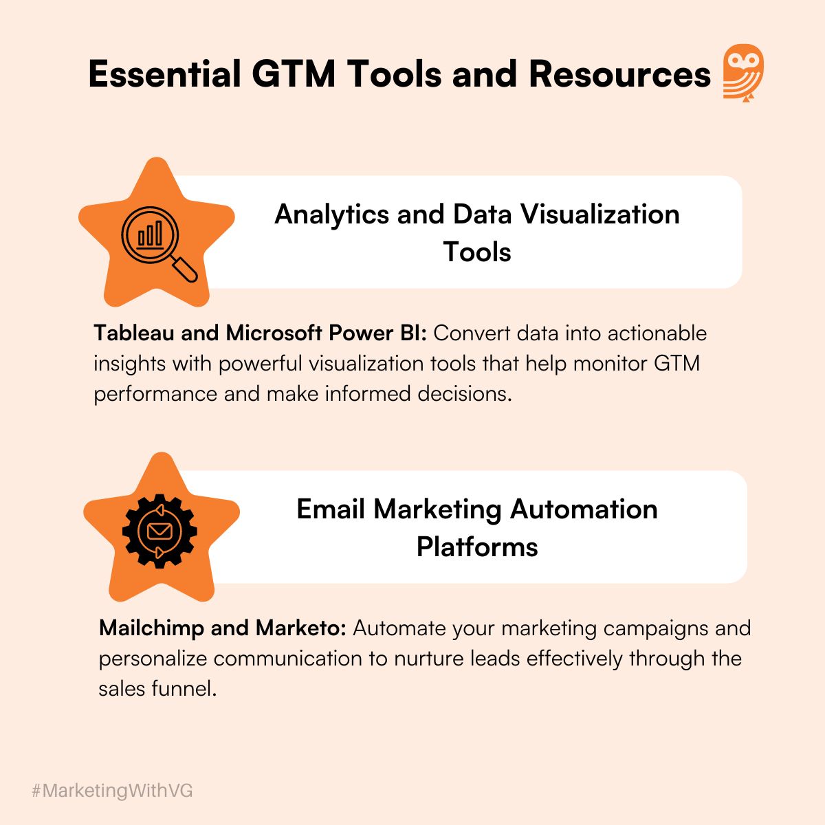 Essential GTM tools_Analytics and Data visualization tools_Email marketing automation platforms