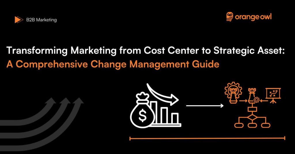 Transforming Marketing from cost center to strategic asset