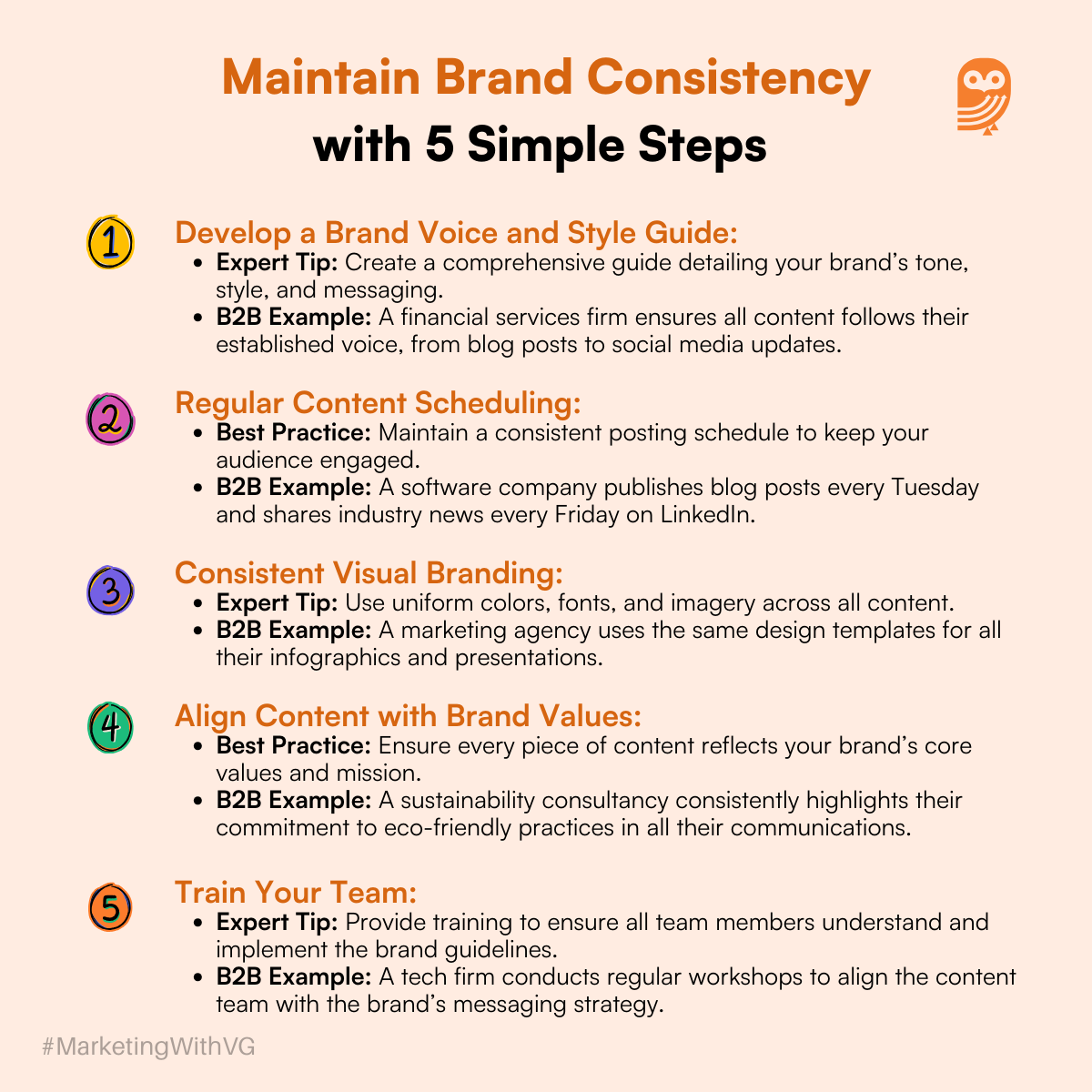 Maintain Brand Consistency with 5 Simple Steps