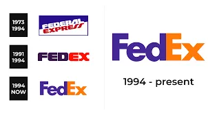 fedex logo evolution