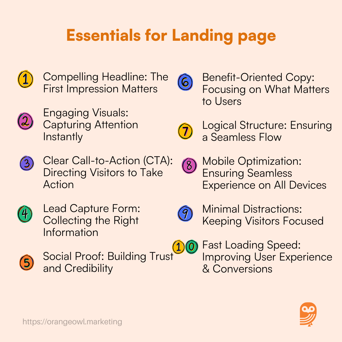 Essentials for Landing Page