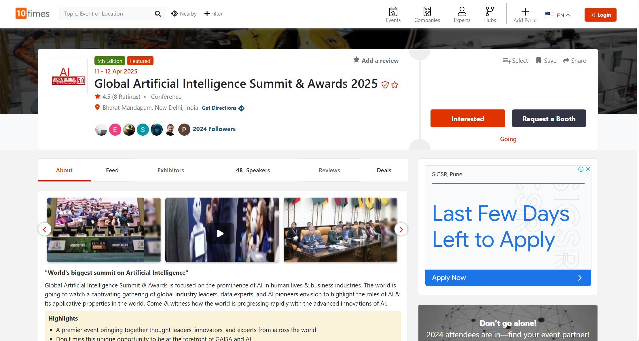 Conferences and Events