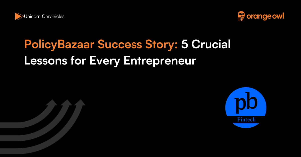 PolicyBazaar Success Story 5 Crucial Lessons for Every Entrepreneur