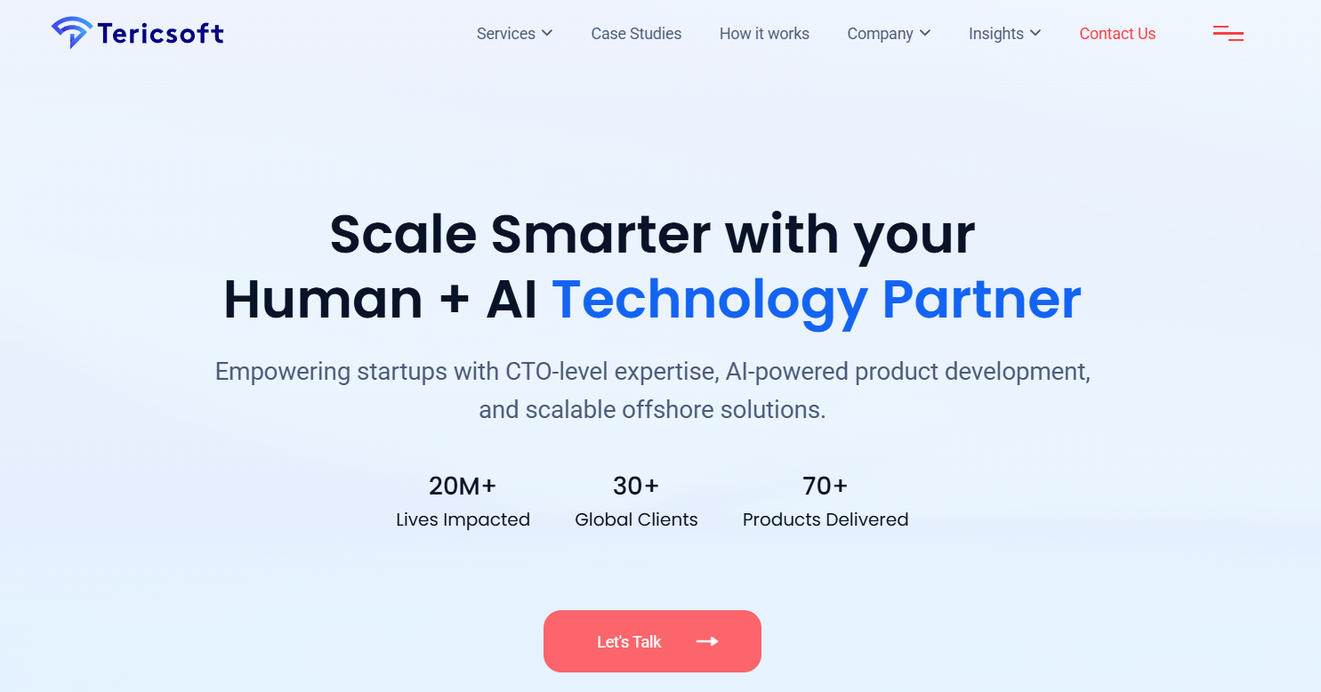 Top 10 MVP Development Companies in 2025 for Startups - Tericsoft