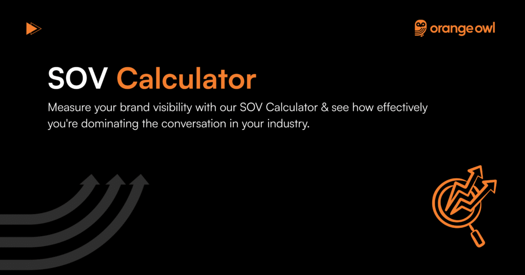 Free Online SOV Calculator - OrangeOwl