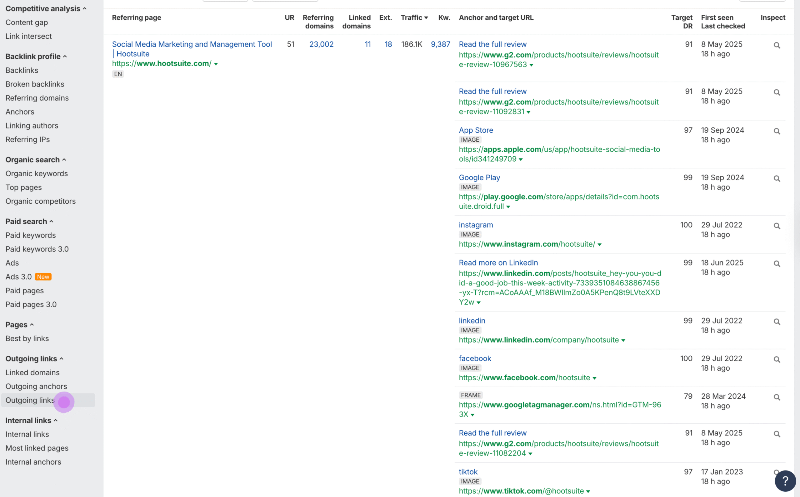 Inbound and Outbound